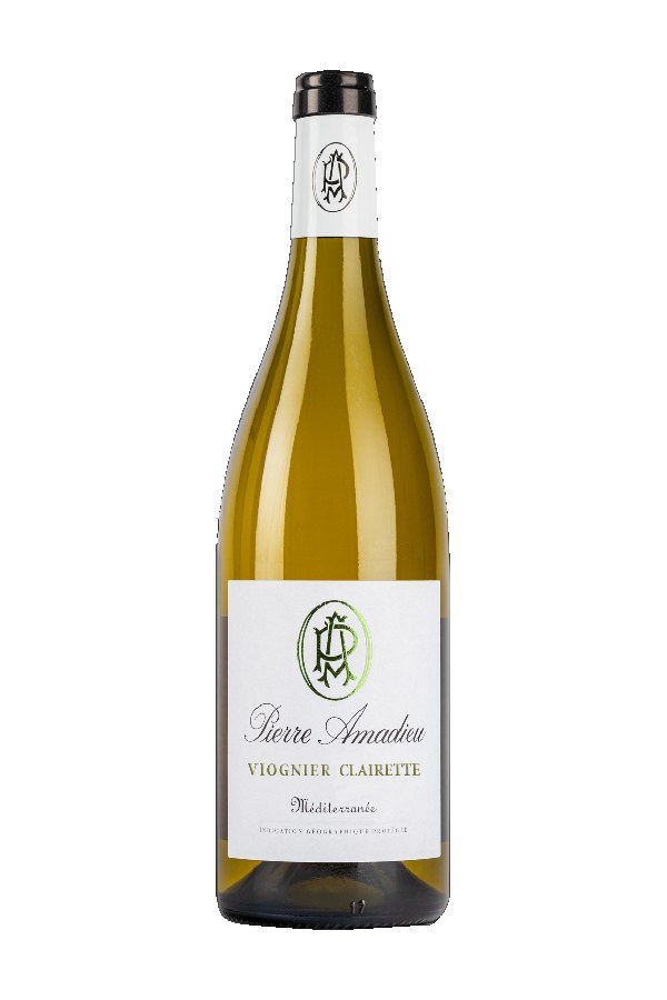 Bottle of  Pierre Amadieu Igp Mediterranee Blanc (Viognier/clairette) 2022