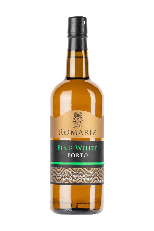 Bottle of Romariz Fine White Port