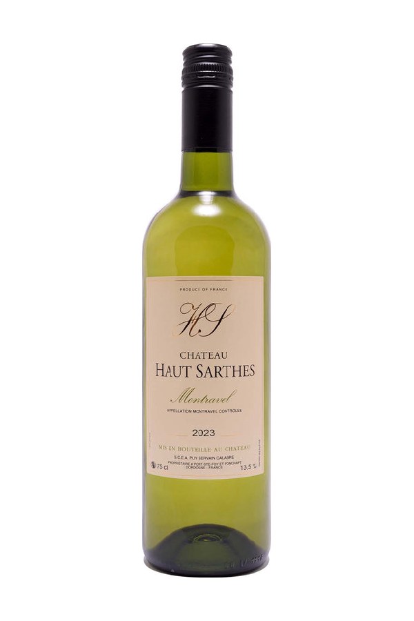 Bottle of Sarthes Haut Sarthes Montravel Blanc 2023