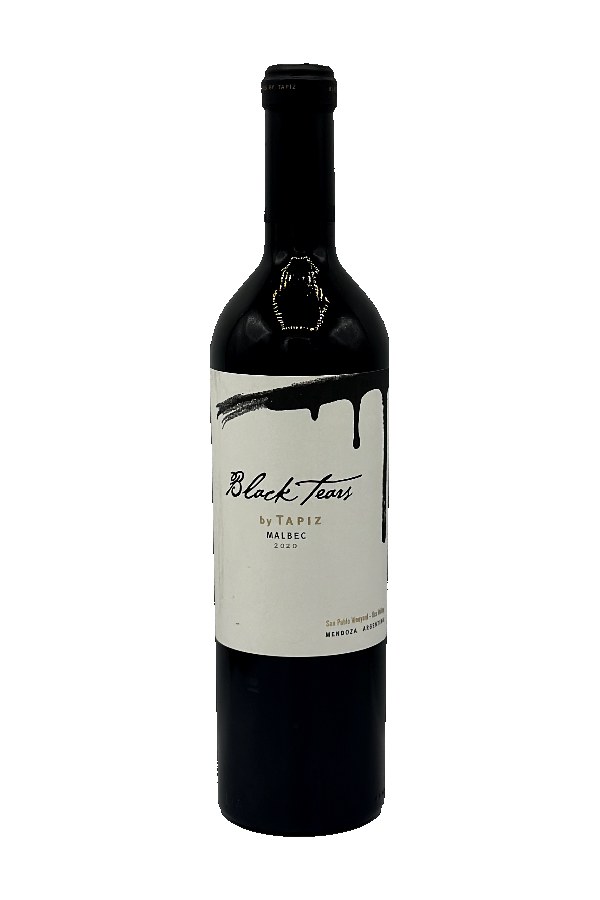 Bottle of Tapiz Black Tears Malbec 2020