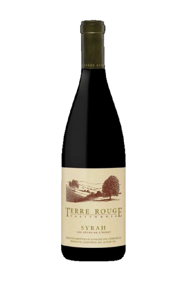 Bottle of Terre Rouge Domaine de la Terre Rouge Syrah les Cotes de I'ouest 2018