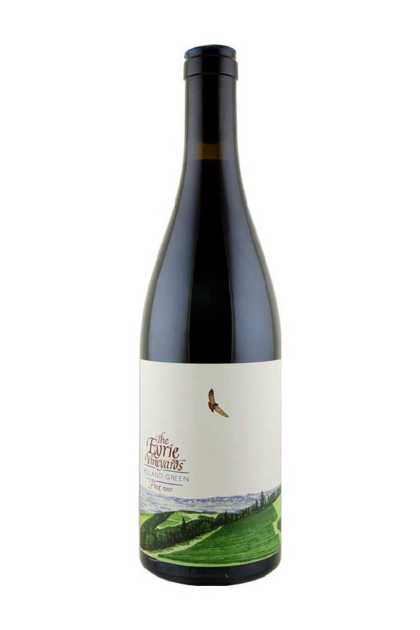 Bottle of  The Eyrie Vineyards Pinot Noir Roland Green 2022