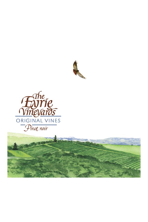 Bottle of The Eyrie Vineyards Pinot Noir the Eyrie 2022