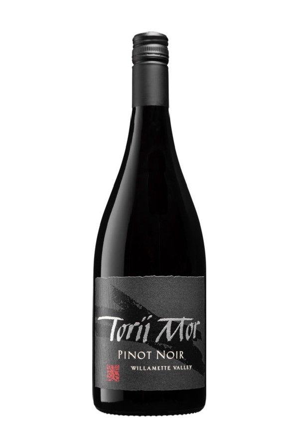Bottle of Torii Mor Winery Willamette Valley Pinot Noir 2023