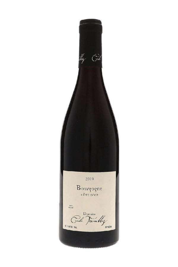 Bottle of Tremblay Domaine Cecile Tremblay Bourgogne Cote D'or 2019