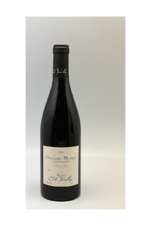 Bottle of Tremblay Domaine Cecile Tremblay Chambolle Musigny 1er Cru les Feusellottes 2017