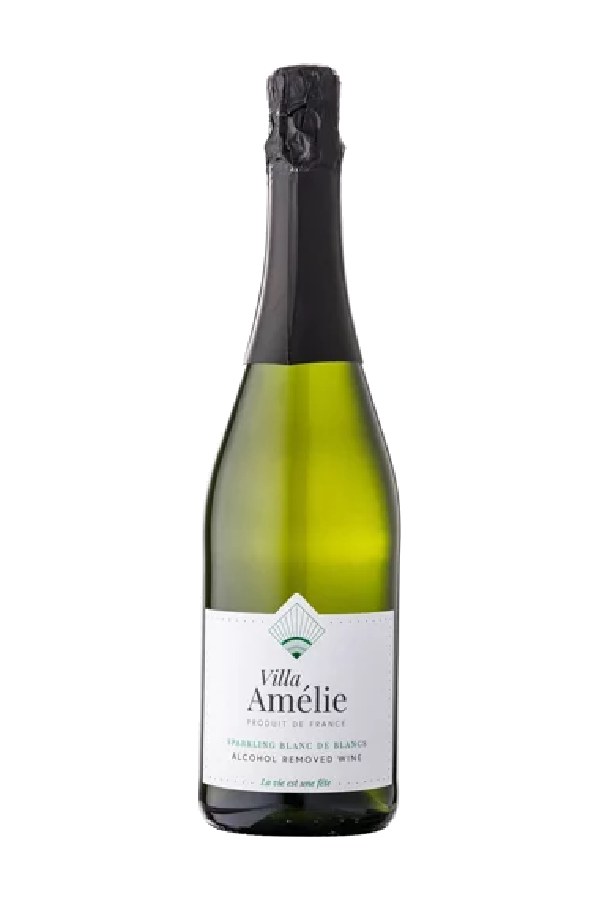 Bottle of  Villa Amelie Sparkling Non Alcoholic Wine 