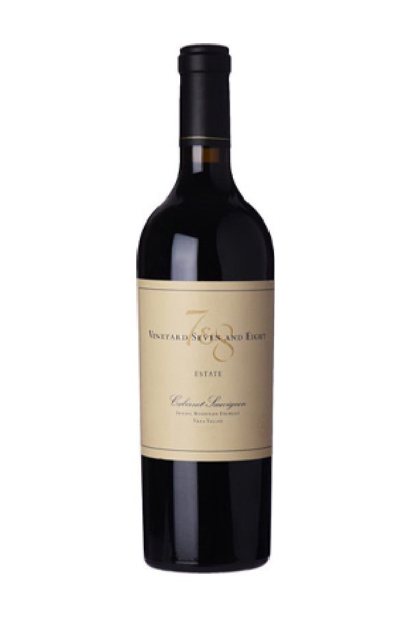Bottle of  Vineyard 7 & 8 Estate Cabernet Sauvignon Spring Mountain Napa Valley 2021
