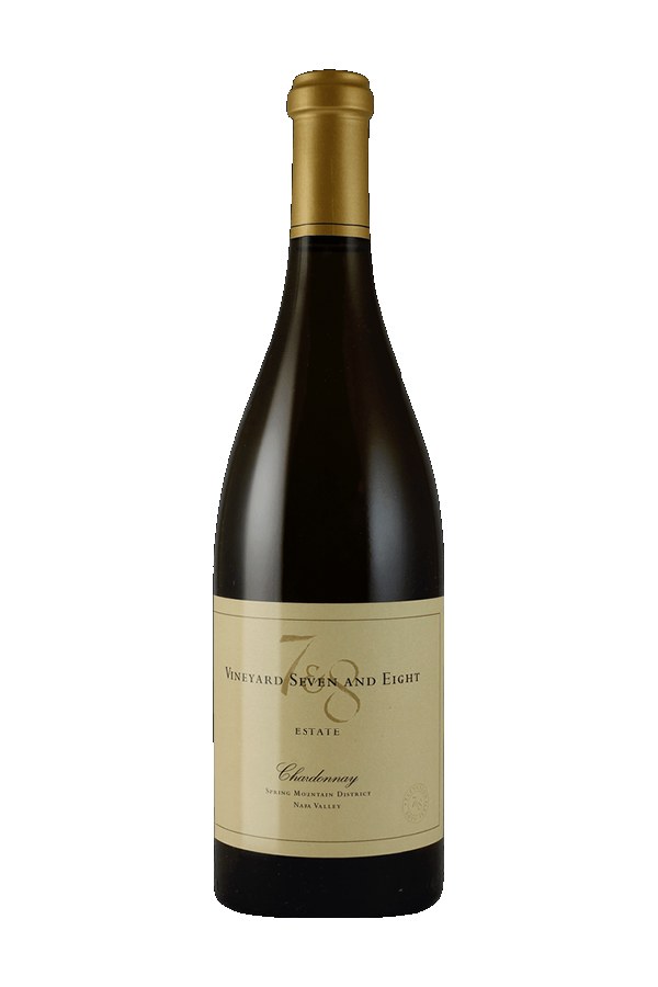 Bottle of  Vineyard 7 & 8 Estate Chardonnay Spring Mountain Napa Valley 2022