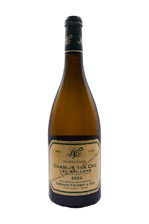 Bottle of Vocoret Domaine Vocoret Chablis 1er Cru Vaillons Vieilles Vignes 2022