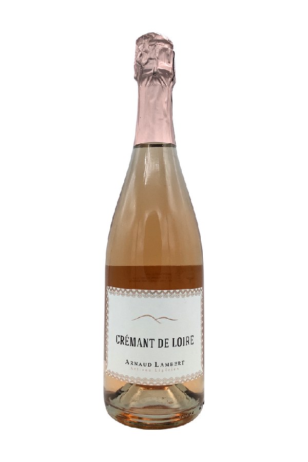 Bottle of  W23 Domaine Arnaud Lambert Cremant de Loire Rose 