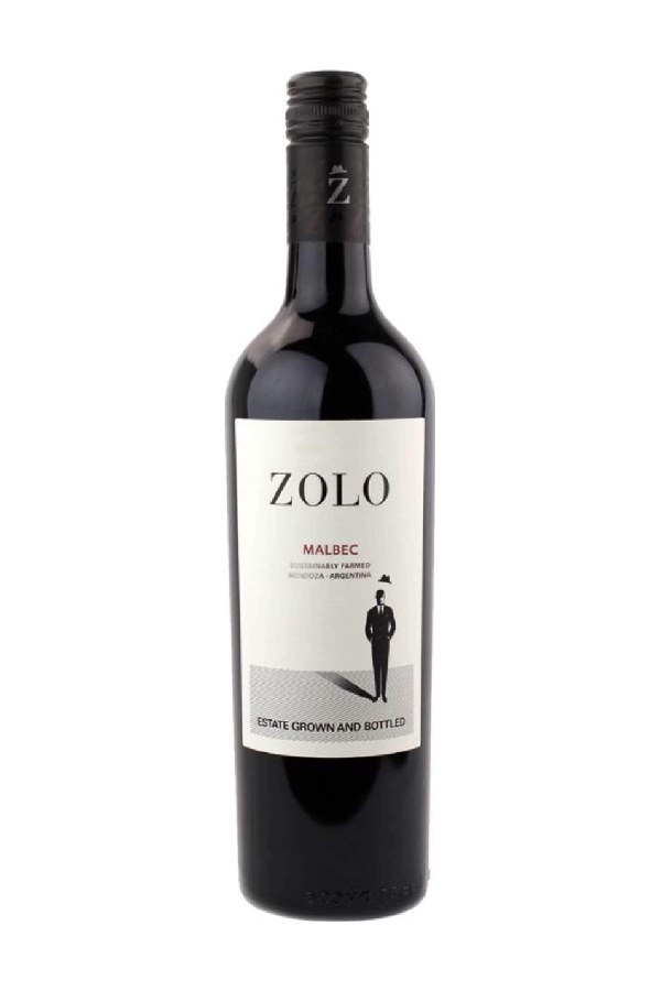 Bottle of Zolo Malbec 2025