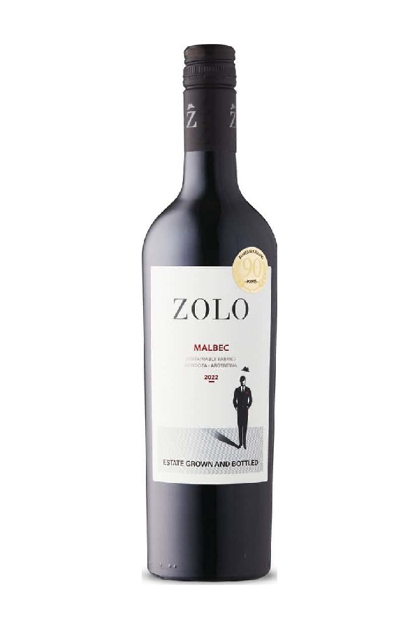 Bottle of Zolo Malbec Reserve 2022