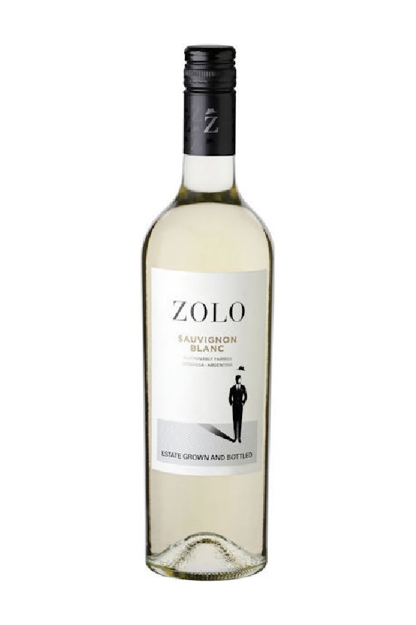 Bottle of Zolo Zero Sauvignon Blanc