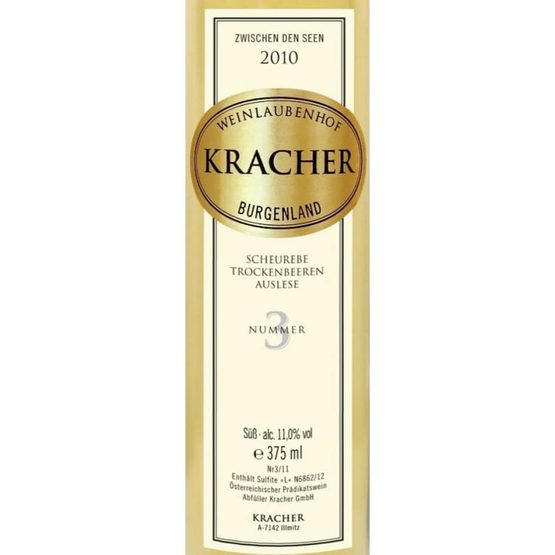 Kracher Trockenbeeren Auslese No. 3 Label 
