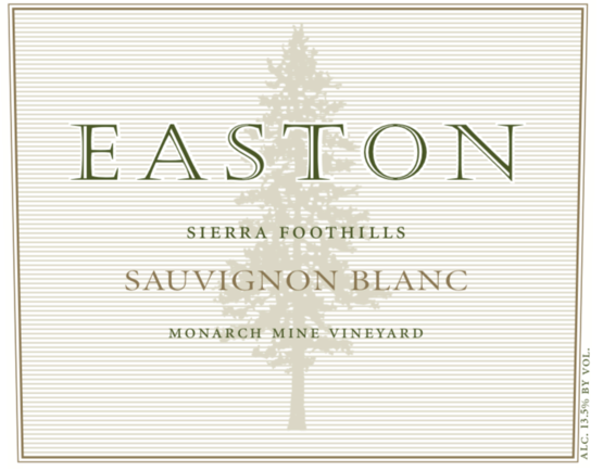 Easton Sauvignon Blanc Label
