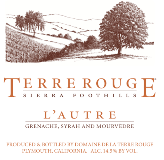 Terre Rouge Grenache "L'Autre" Label Label