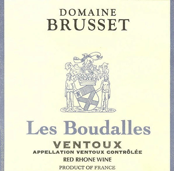 Domaine Brusset Ventoux Les Boudalles Label