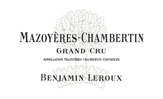 Benjamin Leroux Mazoyères-Chambertin Grand Cru