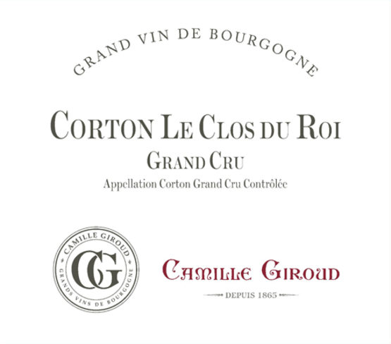 Camille Giroud Corton Le Clos du Roi Grand Cru