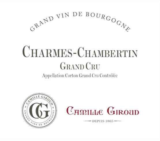 Camille Giroud Charmes-Chambertin Grand Cru
