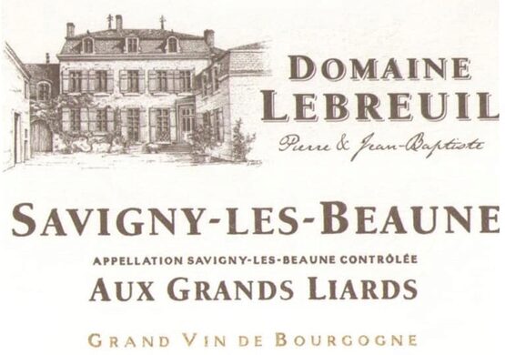 Domaine Pierre & Jean Baptiste Lebreuil Savigny-les-Beaune "Aux Grands Liards"